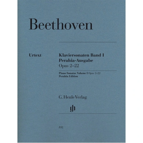 Beethoven - Piano Sonatas Vol 1 Op 2-22 Perahia Edition HN 832