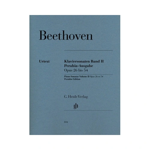 Piano Sonatas Vol 2 Op 26-54 Perahia Edition Sheet Music