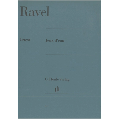 Ravel - Jeux d'eau Urtext Edition for Piano Solo, 22 Pages