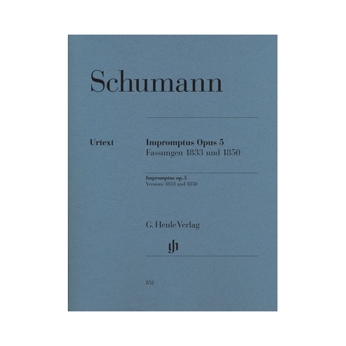 Impromptus Op 5 Piano Sheet Music by Schumann