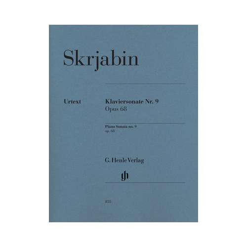 Piano Sonata No 9 Op 68 by Alexander Scriabin Sheet Music