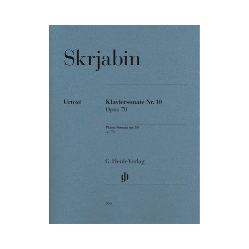 Piano Sonata No 10 Op 70 by Scriabin - Piano Sheet Music