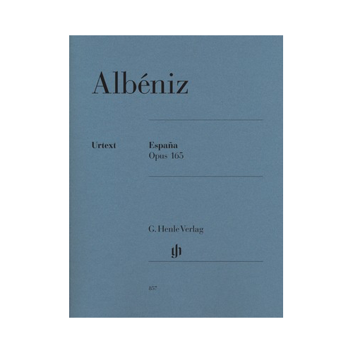 Espana Op 165 Piano Solo Sheet Music by Albéniz
