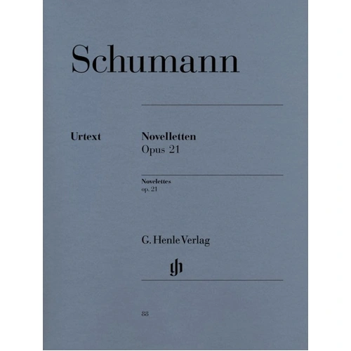 Novellettes Op. 21 by Robert Schumann, Piano Solo, G. Henle Verlag, 84 Pages