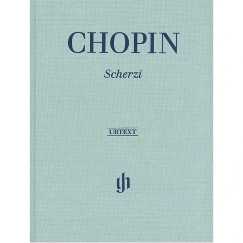 Chopin Scherzi Clothbound Urtext Edition by G. Henle Verlag - Piano Sheet Music, 128 Pages