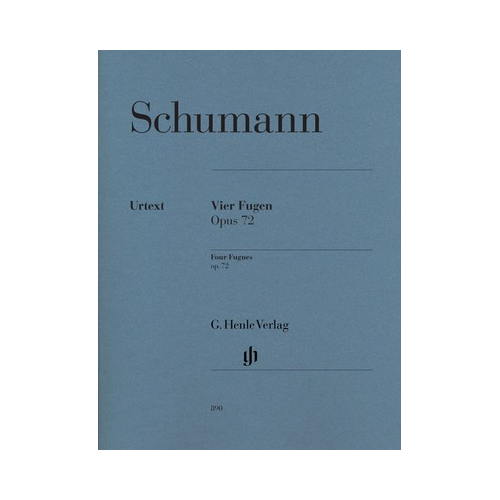 Four Fugues Op 72 for Piano Solo by Schumann