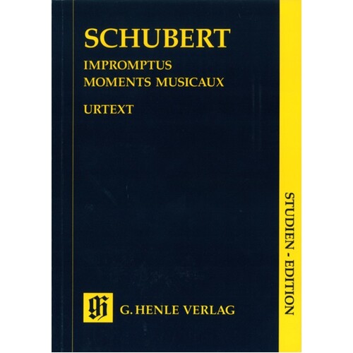 Impromptus And Moments Musicaux (Music Score) Book