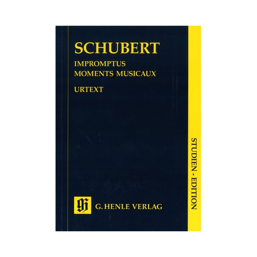 Impromptus and Moments Musicaux Study Score