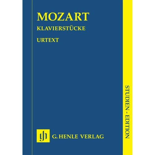 Piano Pieces Study Score Book