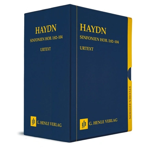 Haydn Symphonies HOB I:82-104 Study Scores in Slipcase - G. Henle Verlag - 1604 Pages