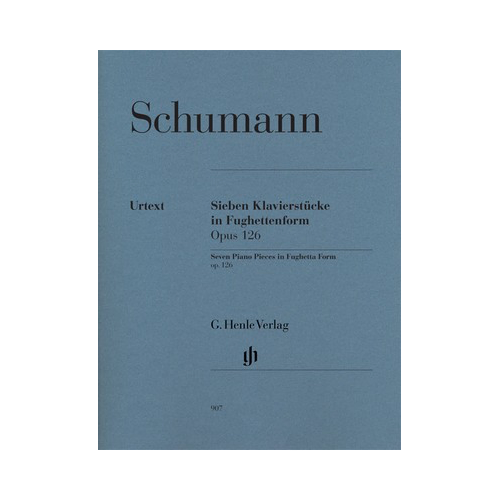 Seven Piano Pieces in Fughetta Form Op. 126 Sheet Music