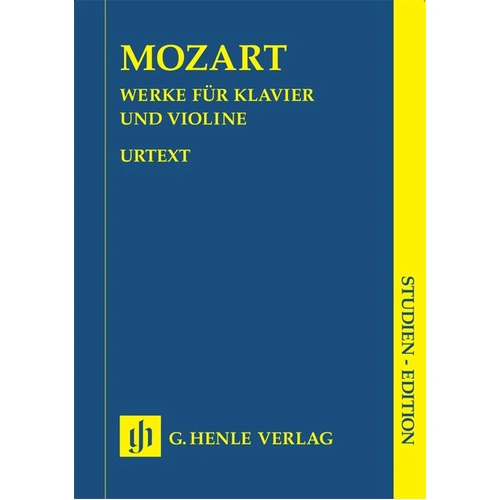 Mozart Violin Sonatas Complete Study Score HN 77, 78, 79, 80