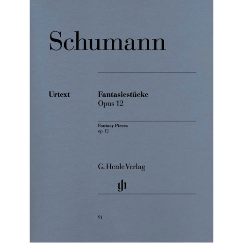Schumann - Fantasiestücke Op. 12 for Piano Solo, 51 Pages, G. Henle Verlag