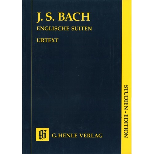 English Suites 6 Bwv 806-811 Urtext (Music Score) Book