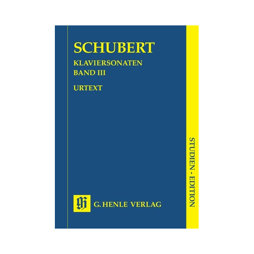 Piano Sonatas Volume 3 Study Score