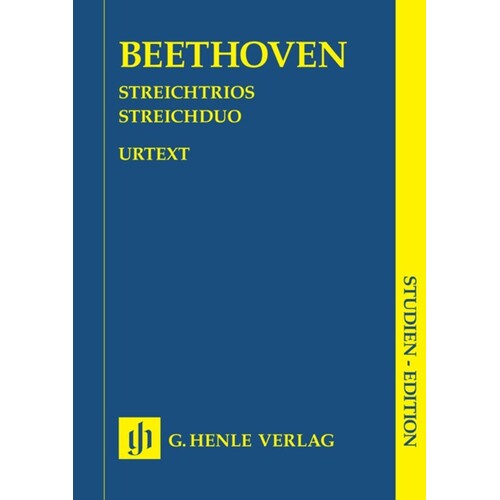 String Trios And Duo Study Score Book