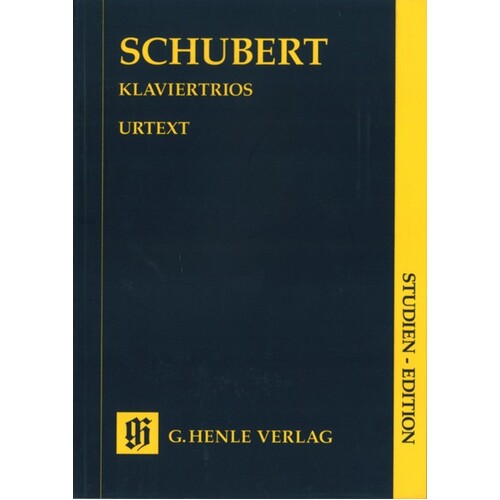 Piano Trios Op 99 Op 100 D28 Op 148 Post (Music Score) Book