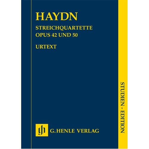 String Quartets Book 6 Op 42 Op 50 Study Score Book