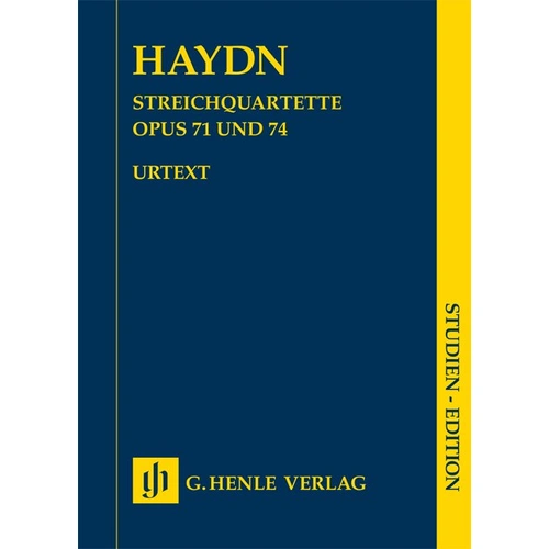 String Quartets Vol. 9 Op. 71 Op. 74 Study Score by Joseph Haydn