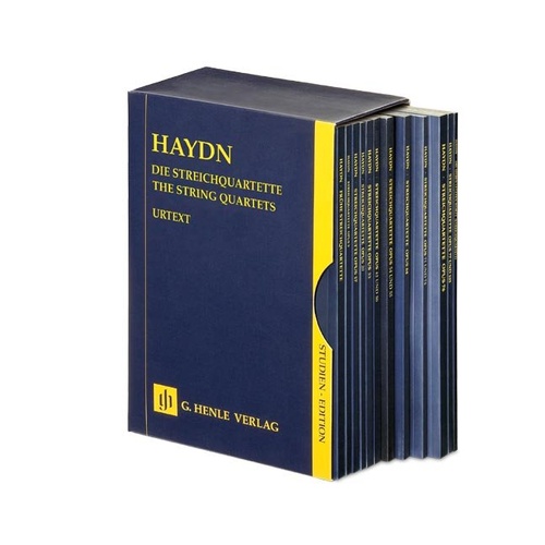 String Quartets Study Scores - 12 Paperback Editions in Slipcase by Joseph Haydn