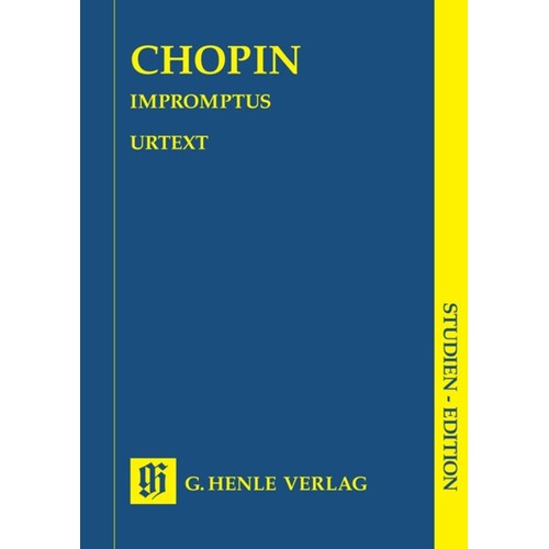 Impromptus Urtext (Music Score) Book