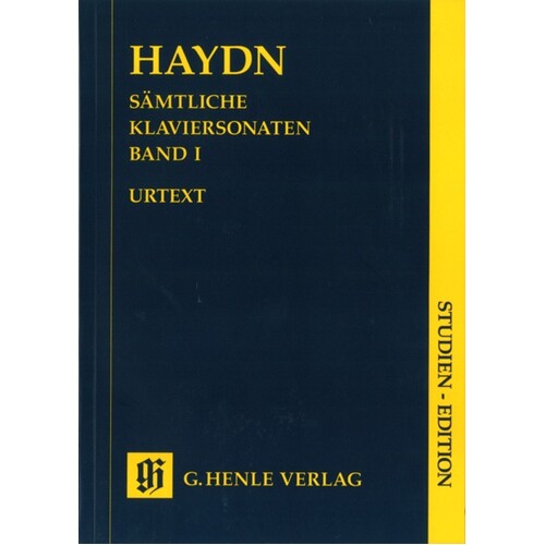 Piano Sonatas Comp Book 1 Study Score Book