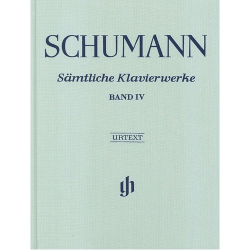 Schumann Complete Piano Works Volume 4 Bound Edition - Piano Solo Henle HN927