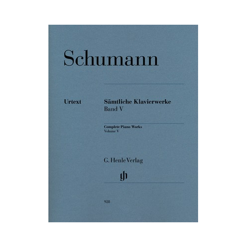 Complete Piano Works Volume 5 by Robert Schumann