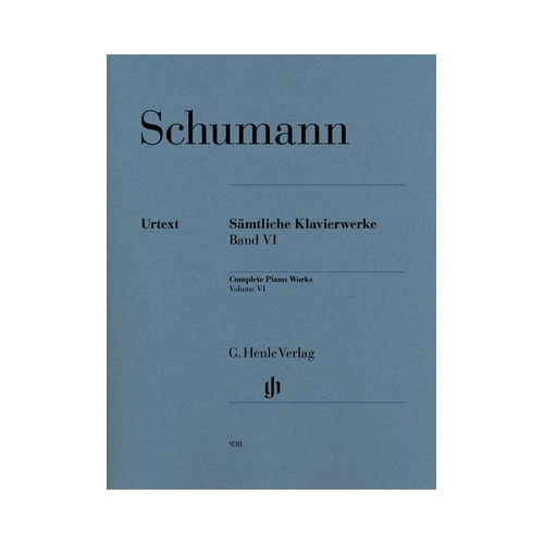 Complete Piano Works Volume 6 by Robert Schumann