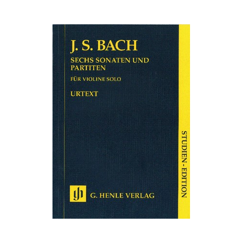 Sonatas and Partitas BWV 1001-1006 Study Score