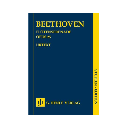 Serenade in D Op 25 Study Score - Beethoven Complete Edition