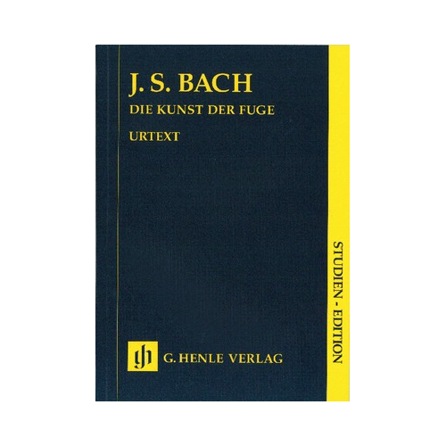 Art of the Fugue BWV 1080 Study Score