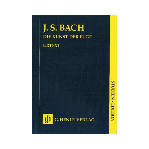 Art of the Fugue BWV 1080 Study Score