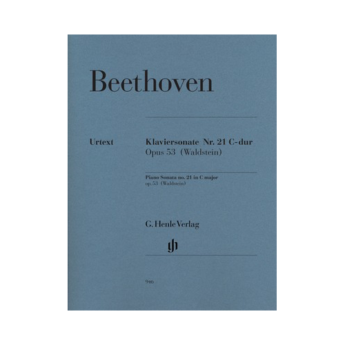 Beethoven Piano Sonata No 21 Op 53 Waldstein Sheet Music Edition by Murray Perahia