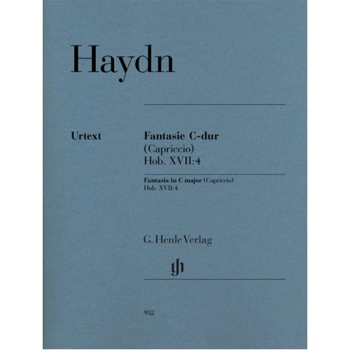Haydn - Fantasia in C Major (Capriccio) Hob. XVII: 4 for Piano, G. Henle Verlag, 15 Pages
