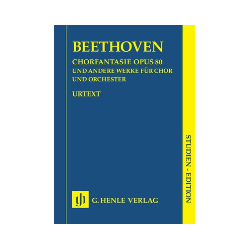 Choral Fantasy in C Minor Study Score