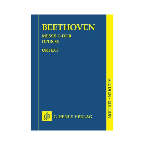Mass in C Major Op 86 Study Score