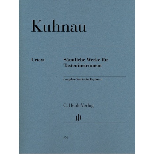 Complete Works for Keyboard by Johann Kuhnau, G. Henle Verlag, Piano Solo, 236 Pages