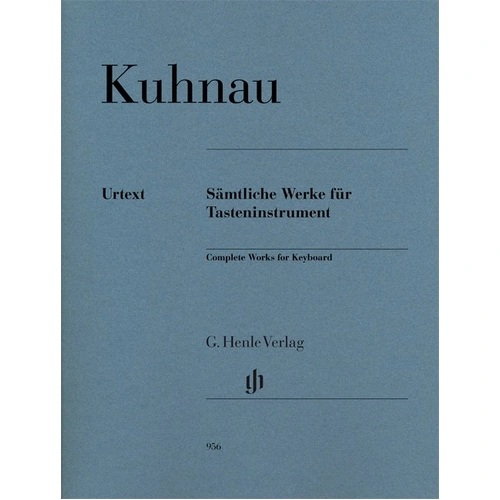 Complete Works for Keyboard by Johann Kuhnau, G. Henle Verlag, Piano Solo, 236 Pages