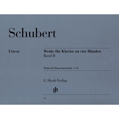 Schubert - Works for Piano Four Hands Vol. 2 Piano Duet