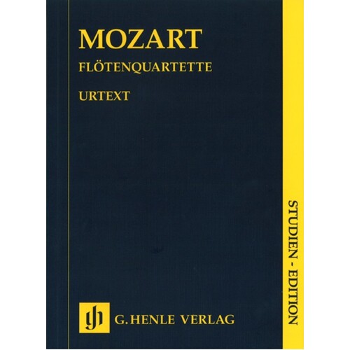 Flute Quartets K285 K285A K285B K298 Urtext (Music Score) Book