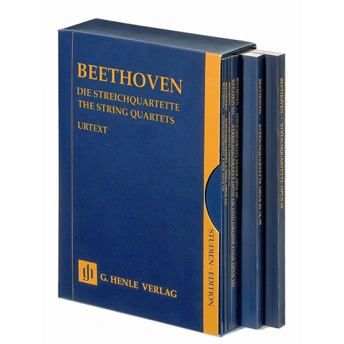 Beethoven String Quartets Study Scores 7 Volume Boxed Set by G. Henle Verlag