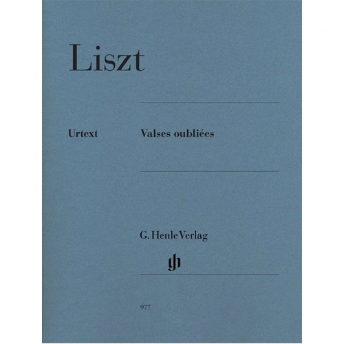 Liszt - Valses Oubliees Piano Urtext Edition