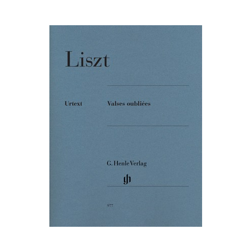 Valses Oubliees Piano Solo Sheet Music