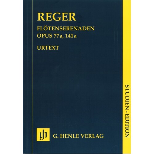 Serenades Op 77A And 141A Study Score Book