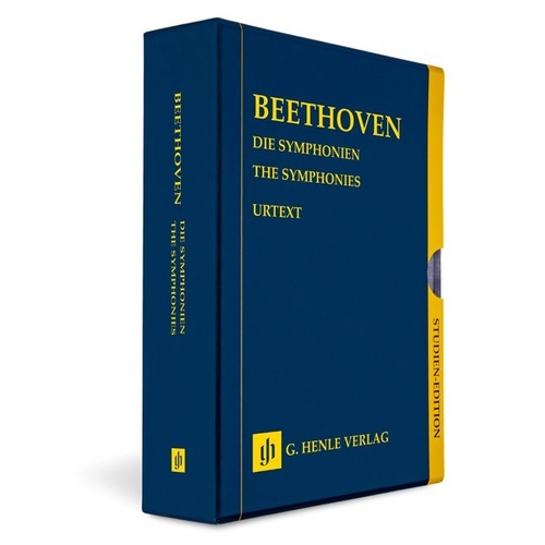 Beethoven: The Symphonies - 9 Volumes in a Slipcase, Study Score Edition
