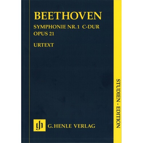 Symphony No 1 Op 21 C Urtext (Music Score) Book