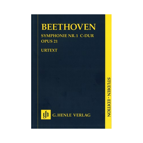 Symphony No 1 in C Major Op 21 Study Score