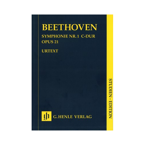 Symphony No 1 in C Major Op 21 Study Score