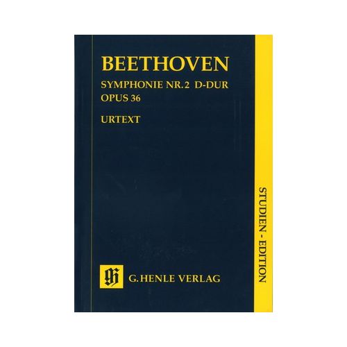 Symphony No 2 in D Major Op 36 Study Score